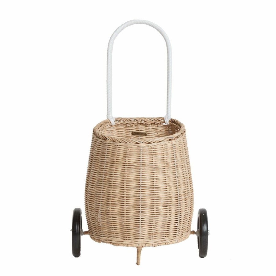 Kids Interiors & Decor * | Toy Storage Baskets Olli Ella Luggy Basket Straw