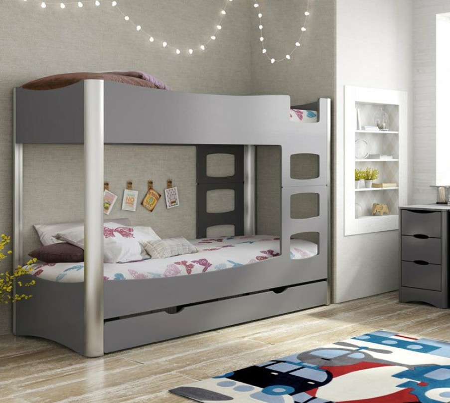 Kids Furniture * | Mathy By Bols Fusion Bunk Bed Colour Lacquer (20+ Colours) Bunk Beds & Loft Beds