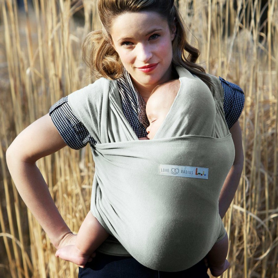 For Baby * | Baby Carriers & Slings Je Porte Mon Bebe Baby Wrap Basic Pearl