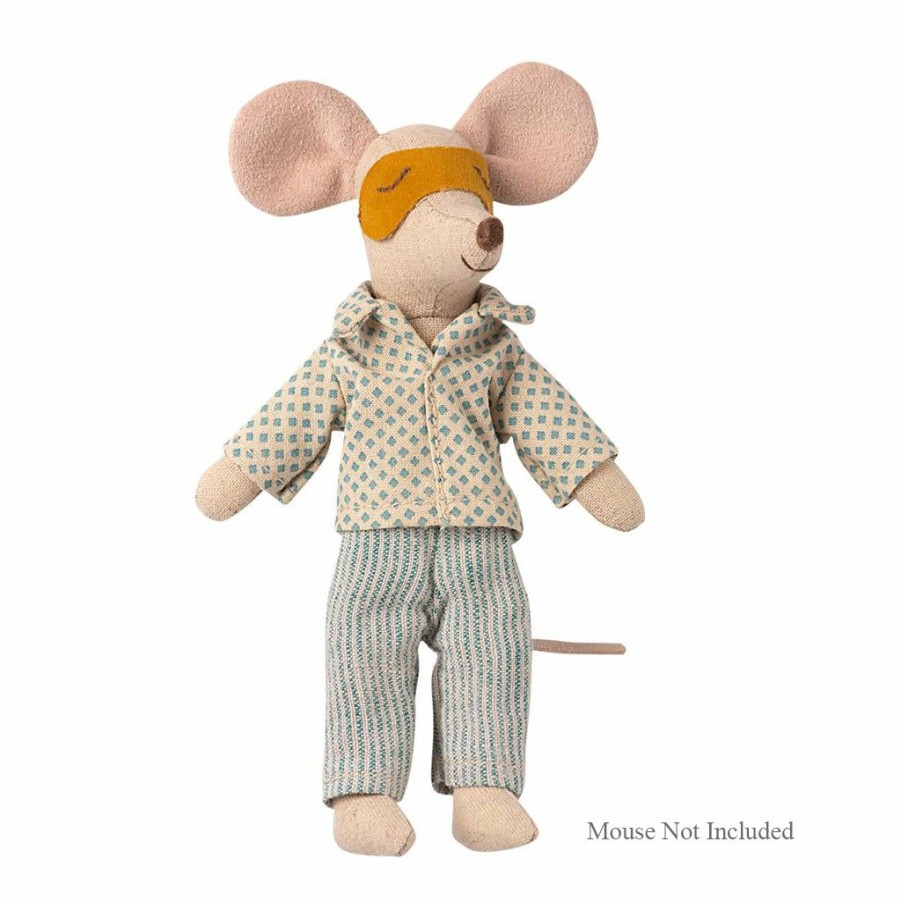 Play * | Maileg Pyjamas For Dad Mouse Maileg Mice & Bunnies