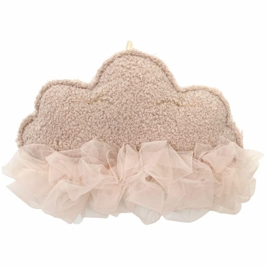 Kids Interiors & Decor * | Cotton & Sweets Cloud Mobile Powder Pink