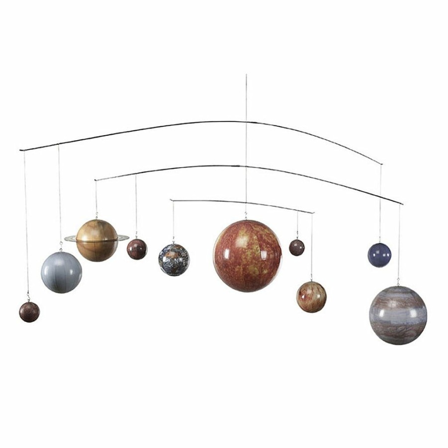 Kids Interiors & Decor * | Mobiles Authentic Models Ceiling Mobile Solar System