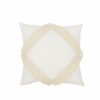 Kids Interiors & Decor * | Cushions Cotton & Sweets Square Lace Cushion Boho Vanilla