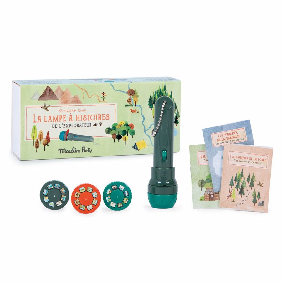 Gifts * | Moulin Roty 'Le Jardin Du Moulin' Explorer Storybook Torch