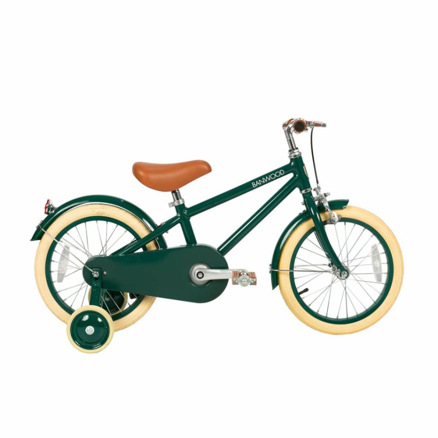 Gifts * | Banwood Classic 16 Kids Bike Green Kids Bikes & Ride Ons