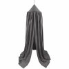 Kids Interiors & Decor * | Cotton & Sweets Linen Canopy Graphite