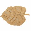 Kids Interiors & Decor * | Lorena Canals Machine Washable Rug Monstera Leaf Honey Rugs