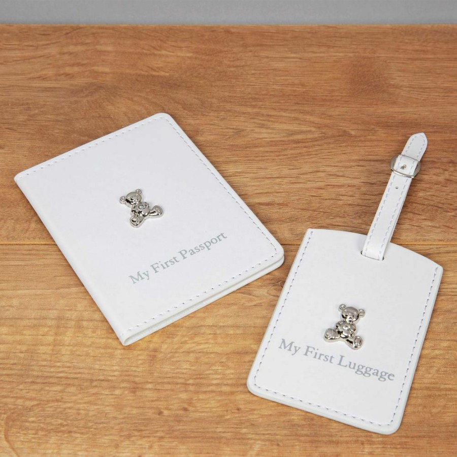 Gifts * | Cherish Me Baby'S 1St Passport Holder And Luggage Tag