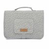 Kids Interiors & Decor * | Storksak Organic Changing Station Grey Raindot Changing Cushions