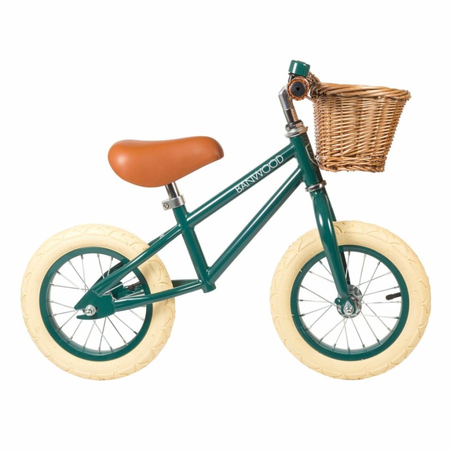 Gifts * | Banwood First Go Balance Bike Green