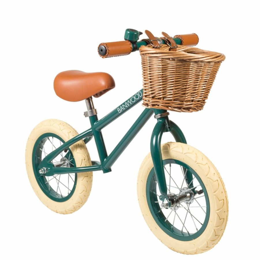 Gifts * | Banwood First Go Balance Bike Green