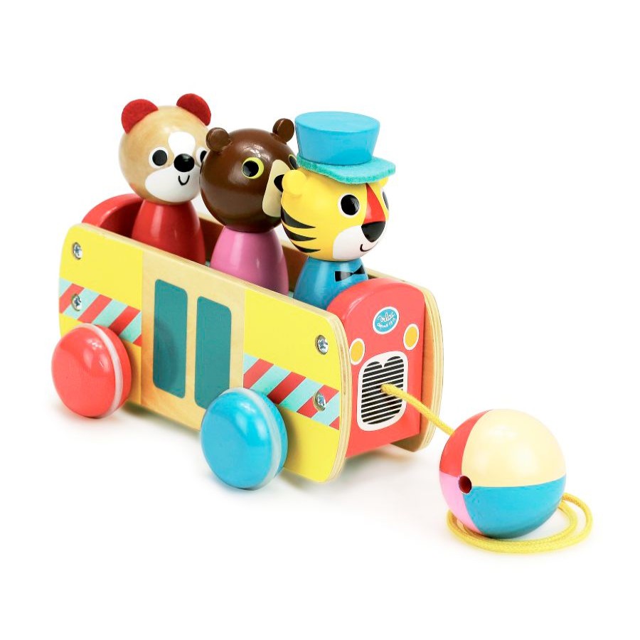 Gifts * | Vilac Coach Pull Along Toy