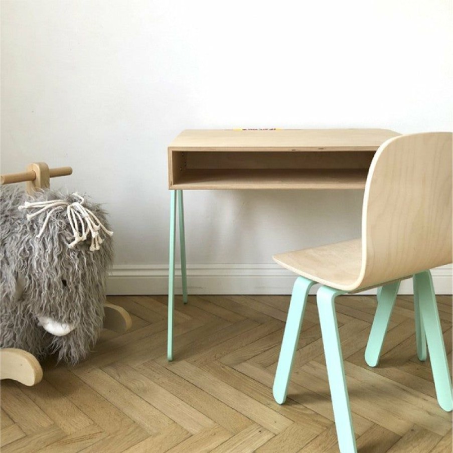 Kids Furniture * | In2Wood Kids Desk Mint Kids Desks & Stools