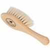 Gifts * | Cotton & Sweets Goat Wool Newborn Hair Brush Baby Bathtime