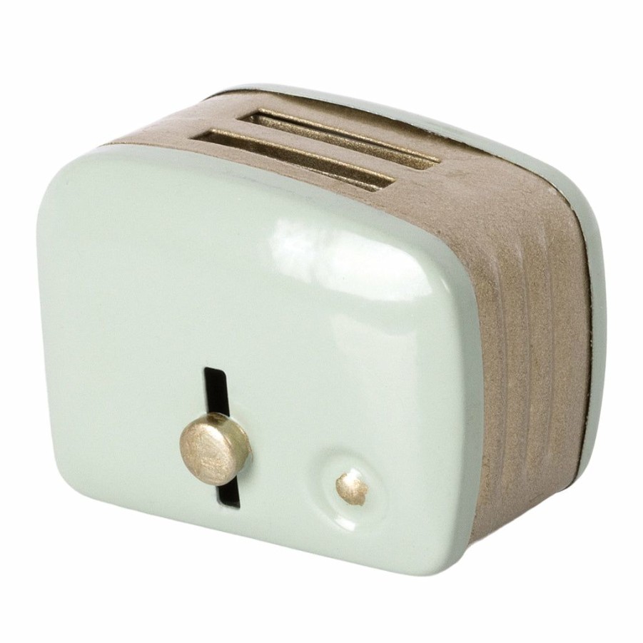 Play * | Maileg Minature Toaster & Bread Mint