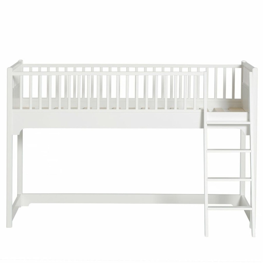 Kids Furniture * | Oliver Furniture Seaside Low Loft Bed New Arrivals