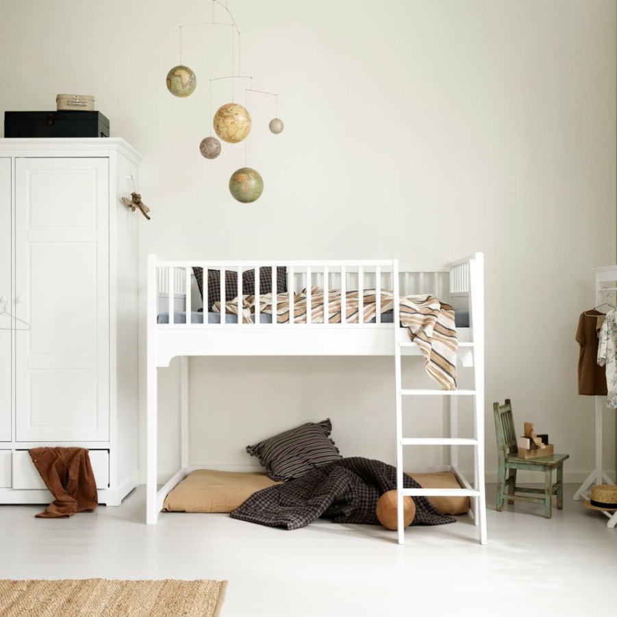 Kids Furniture * | Oliver Furniture Seaside Low Loft Bed New Arrivals