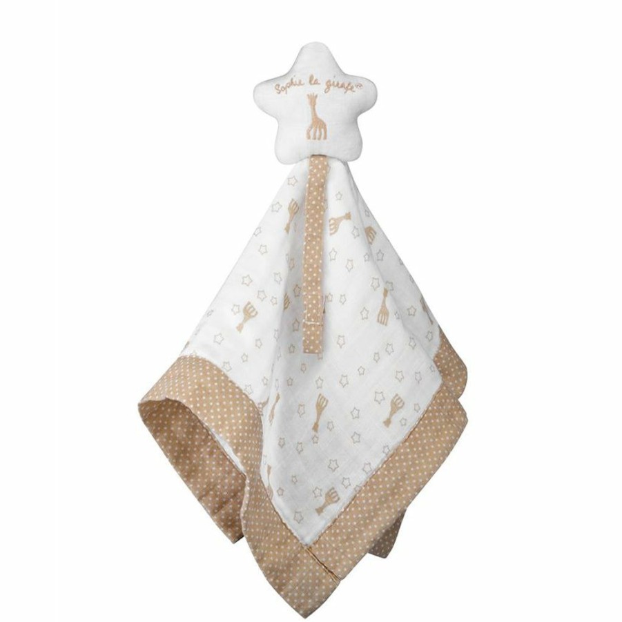 Gifts * | Baby Teething Toys & Comforters Sophie The Giraffe Baby Comforter With Pacifier Holder