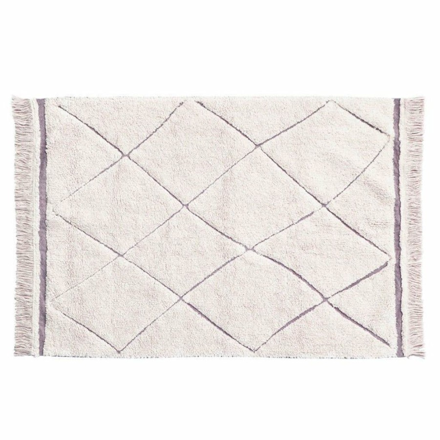 Kids Interiors & Decor * | Lorena Canals Rugcycled Washable Rug Bereber Natural