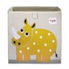 Kids Interiors & Decor * | Toy Storage Boxes 3 Sprouts Toy Storage Box Rhino