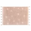 Kids Interiors & Decor * | Lorena Canals Machine Washable Rug Hippy Star Vintage Nude Pink