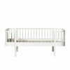 Kids Furniture * | Oliver Furniture Wood Junior Day Bed (90 160 / 200Cm) White Kids Beds