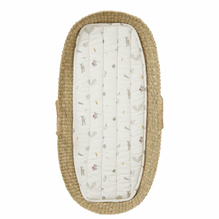 Kids Interiors & Decor * | Cam Cam Copenhagen Organic Changing Basket Liner Fawn