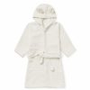 Gifts * | Cam Cam Copenhagen Cam Cam Hooded Organic Baby Bear Bathrobe Ivory Baby Bathtime