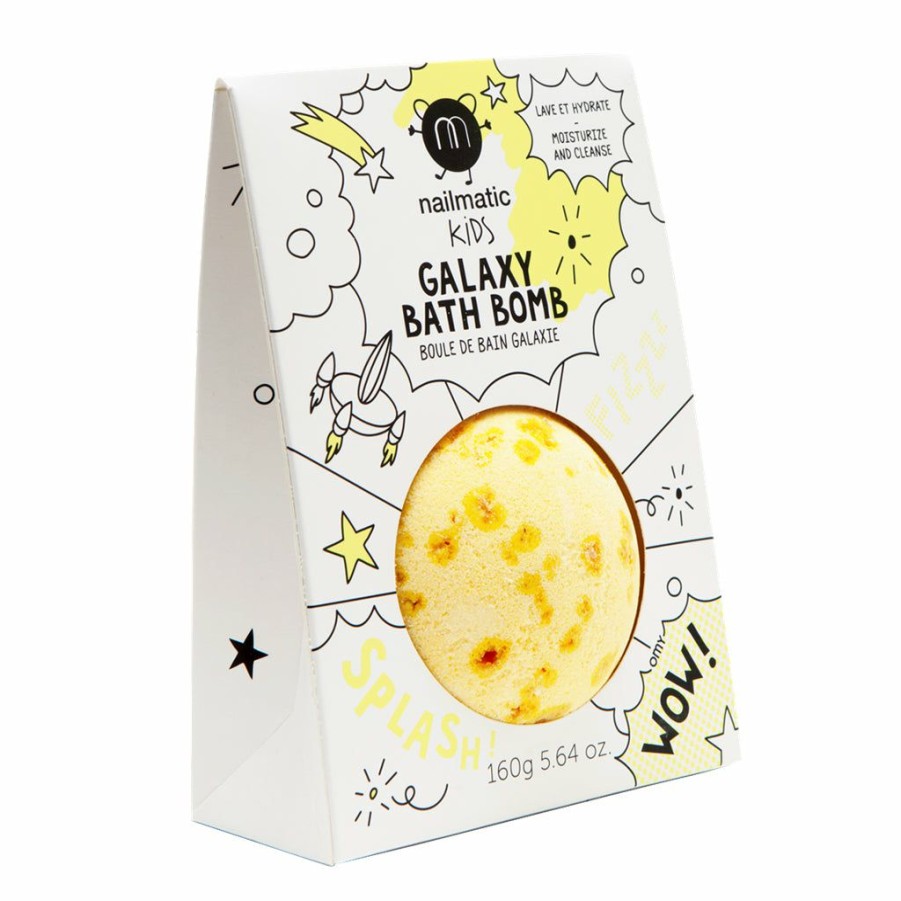 Gifts * | Gifts For Kids 3 Years + Nailmatic Kids Bath Bomb Yellow Pop