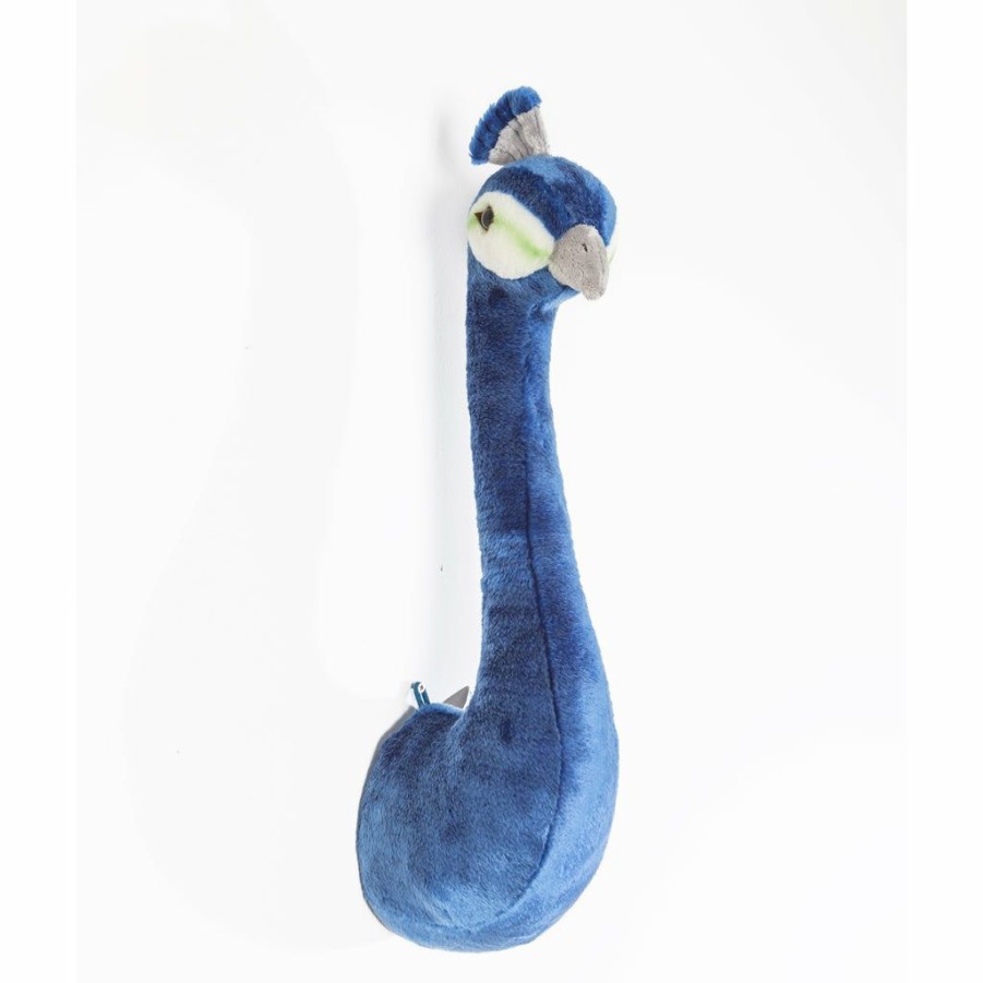 Kids Interiors & Decor * | Wild & Soft Wall Toy Elliot The Peacock