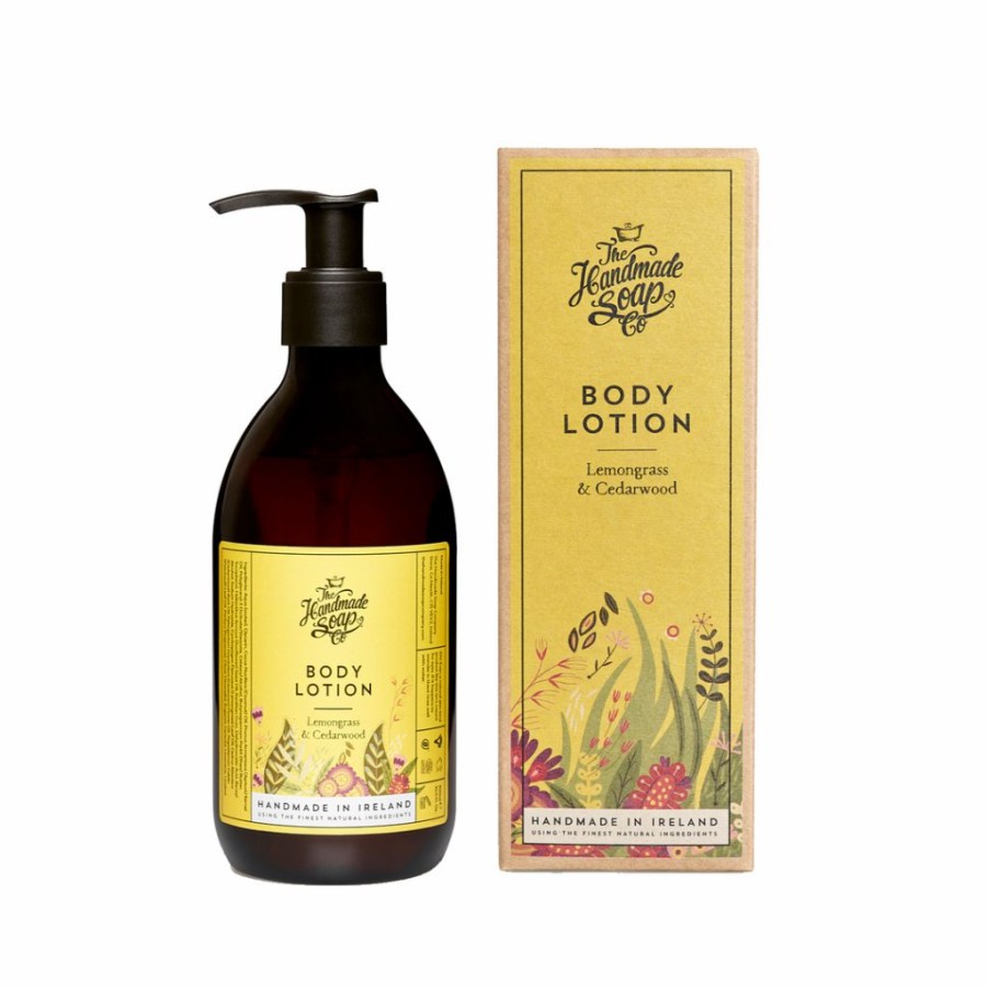 Gifts * | Natural Skincare The Handmade Soap Company Body Lotion Lemongrass & Cedarwood