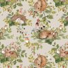 Kids Interiors & Decor * | Dekornik Little Sleepy Animals Wallpaper