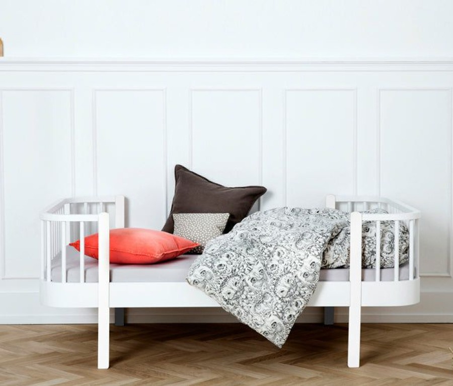 Kids Furniture * | Kids Beds Oliver Furniture Wood Junior Bed (90 160 / 200Cm) White