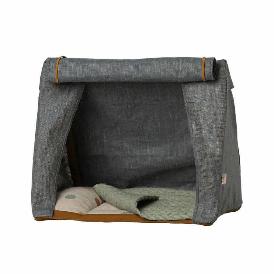 Gifts * | New Arrivals Maileg Happy Camper Tent Mouse