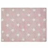 Kids Interiors & Decor * | Lorena Canals Machine Washable Rug Stars Pink/White Rugs