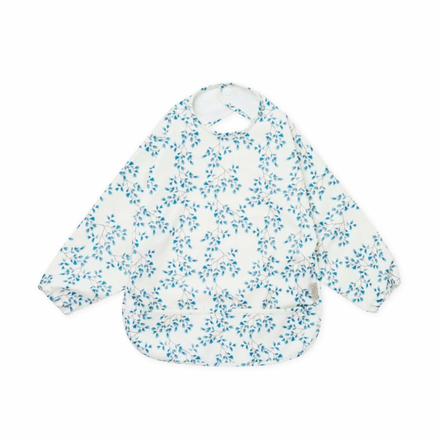 Gifts * | Cam Cam Copenhagen Baby Bibs Cam Cam Organic Sleeved Bib Fiori