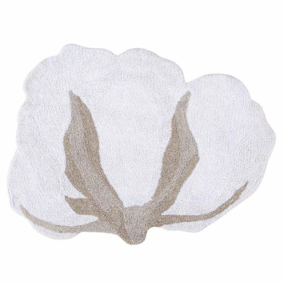 Kids Interiors & Decor * | Lorena Canals Machine Washable Rug Cotton Flower Rugs