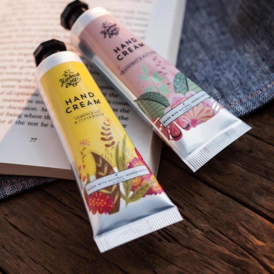 Gifts * | The Handmade Soap Company Hand Cream Tube Grapefruit & May Chang