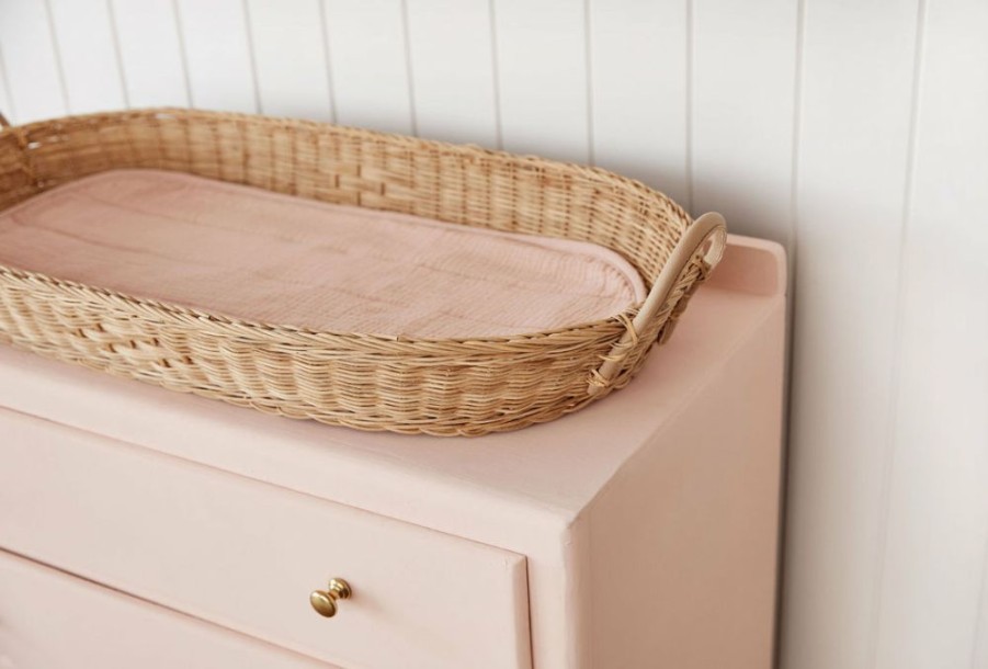 Kids Interiors & Decor * | Olli Ella Luxe Organic Liner Rose