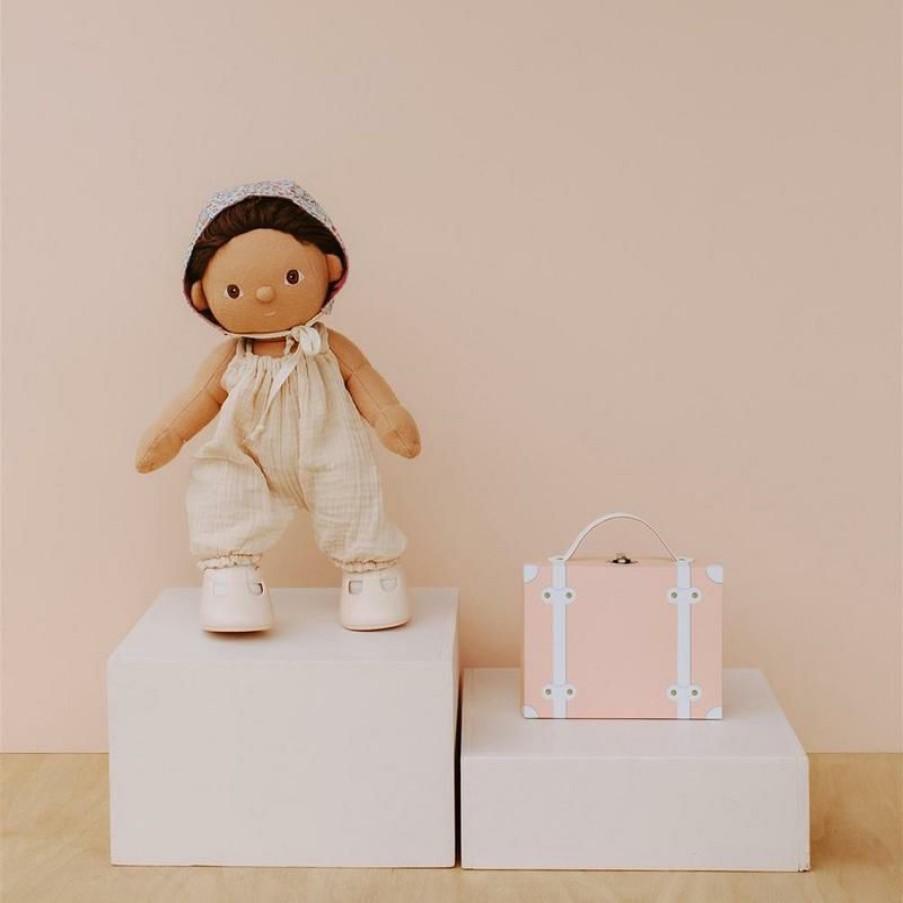 Gifts * | Olli Ella New Arrivals Dinkum Doll Travel Togs Blush