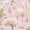 Kids Interiors & Decor * | Rebel Walls Kids Wallpaper Dreamland Bubblegum New Arrivals