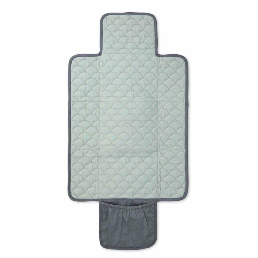 Kids Interiors & Decor * | Cam Cam Copenhagen Quilted Changing Mat Charcoal