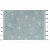 Kids Interiors & Decor * | Rugs Lorena Canals Machine Washable Rug Hippy Star Aqua Blue