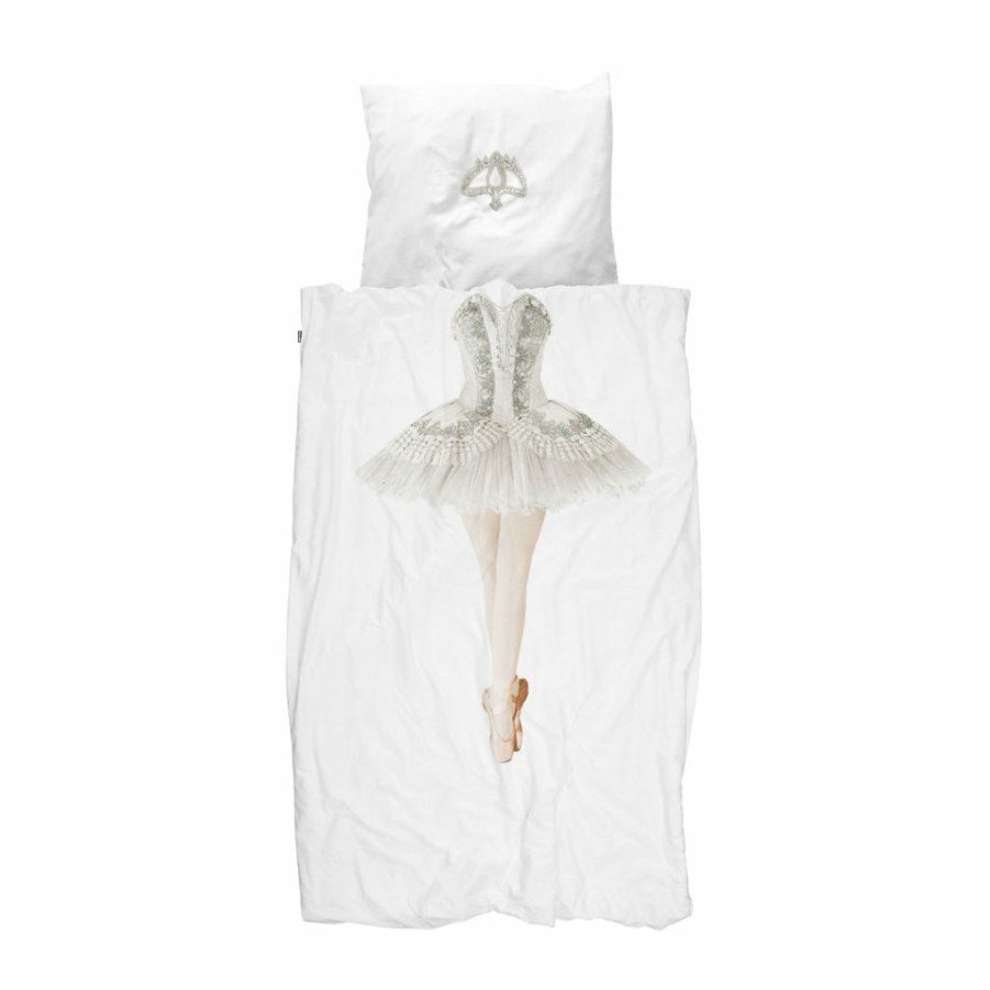 Kids Interiors & Decor * | Snurk Ballerina Organic Bedding Set