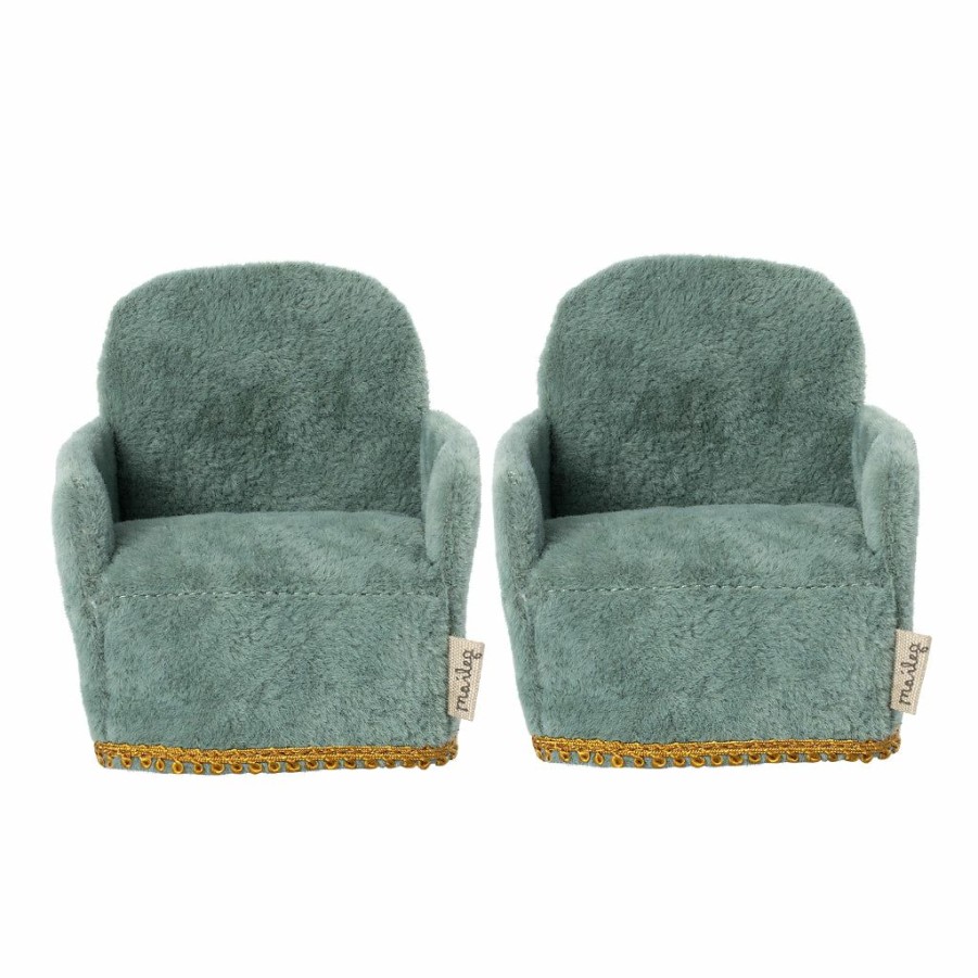 Play * | Maileg Twin Mouse Chairs