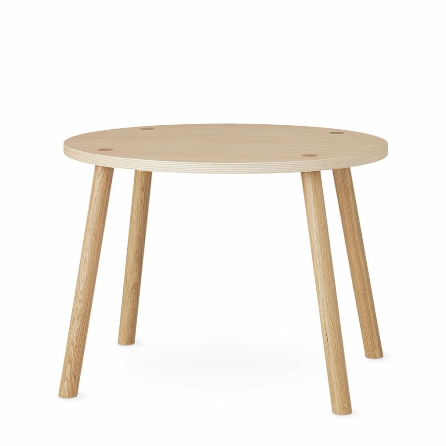 Kids Furniture * | Kids Tables & Chairs Nofred Kids Mouse Table Oak (2-5 Years)