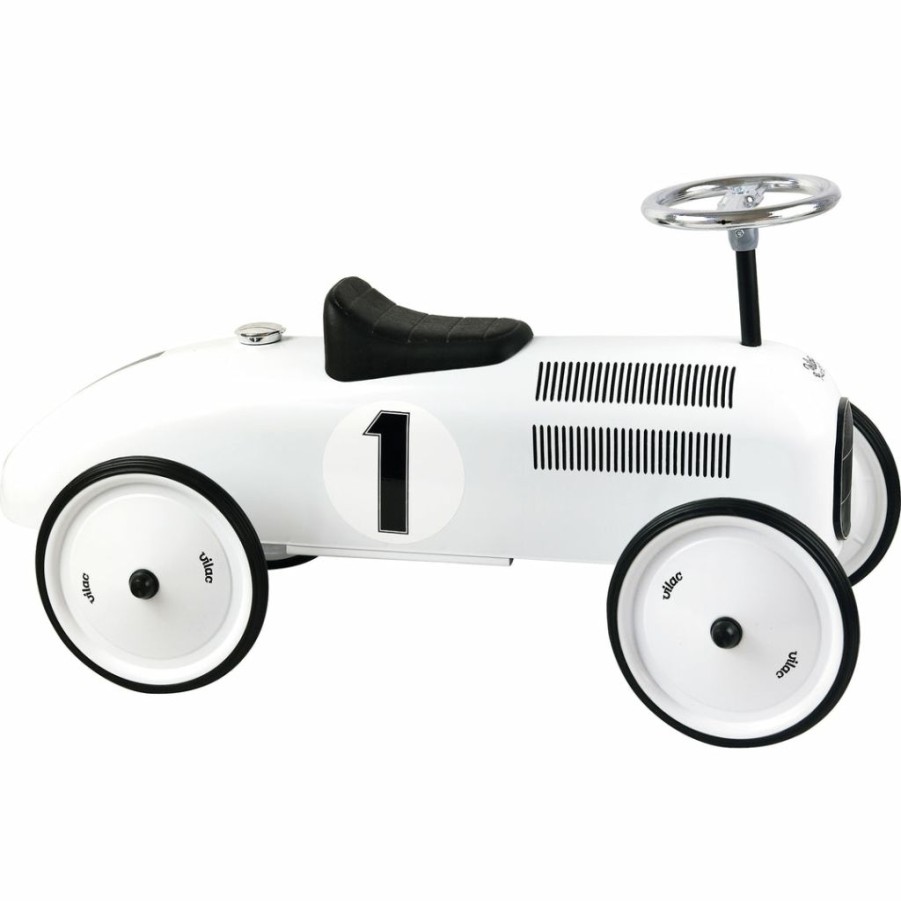 Gifts * | Vilac Vintage Ride On Car Polar White