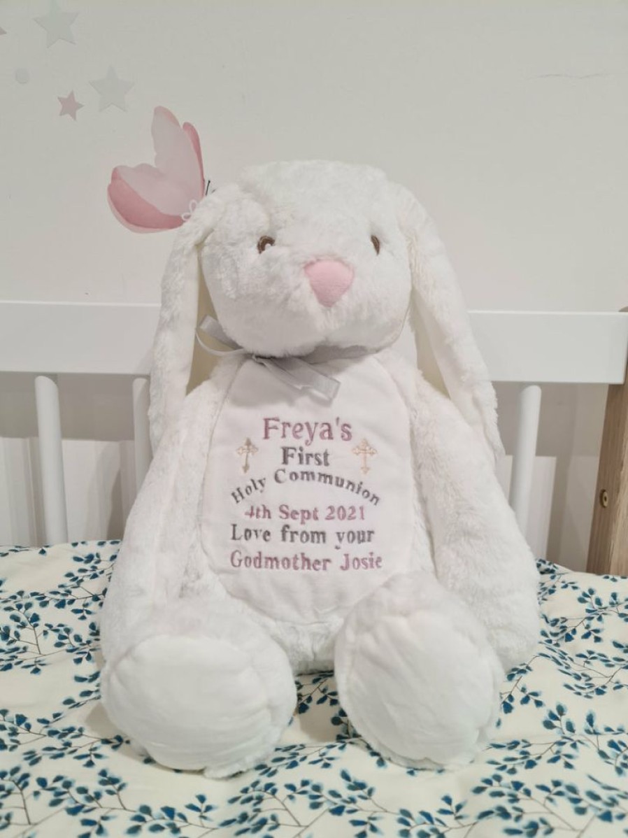 Gifts * | Cherish Me Personalised Bunny Holy Communion