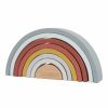 Kids Interiors & Decor * | Little Dutch Rainbow Stacker Natural