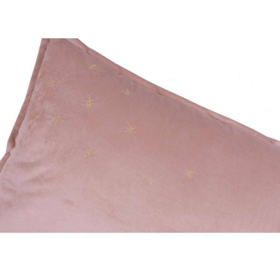 Kids Interiors & Decor * | Malomi Kids New Arrivals Personalised Luxury Velvet Cushion Powder Pink